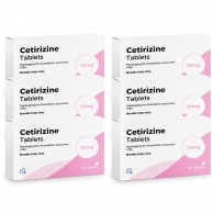 Cetirizine 10mg - 6 Month Supply