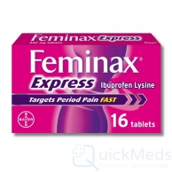 Feminax Express Period Pain Relief - 16 Tablets