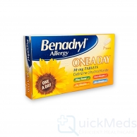 Benadryl Allergy One A Day - 7 Tablets