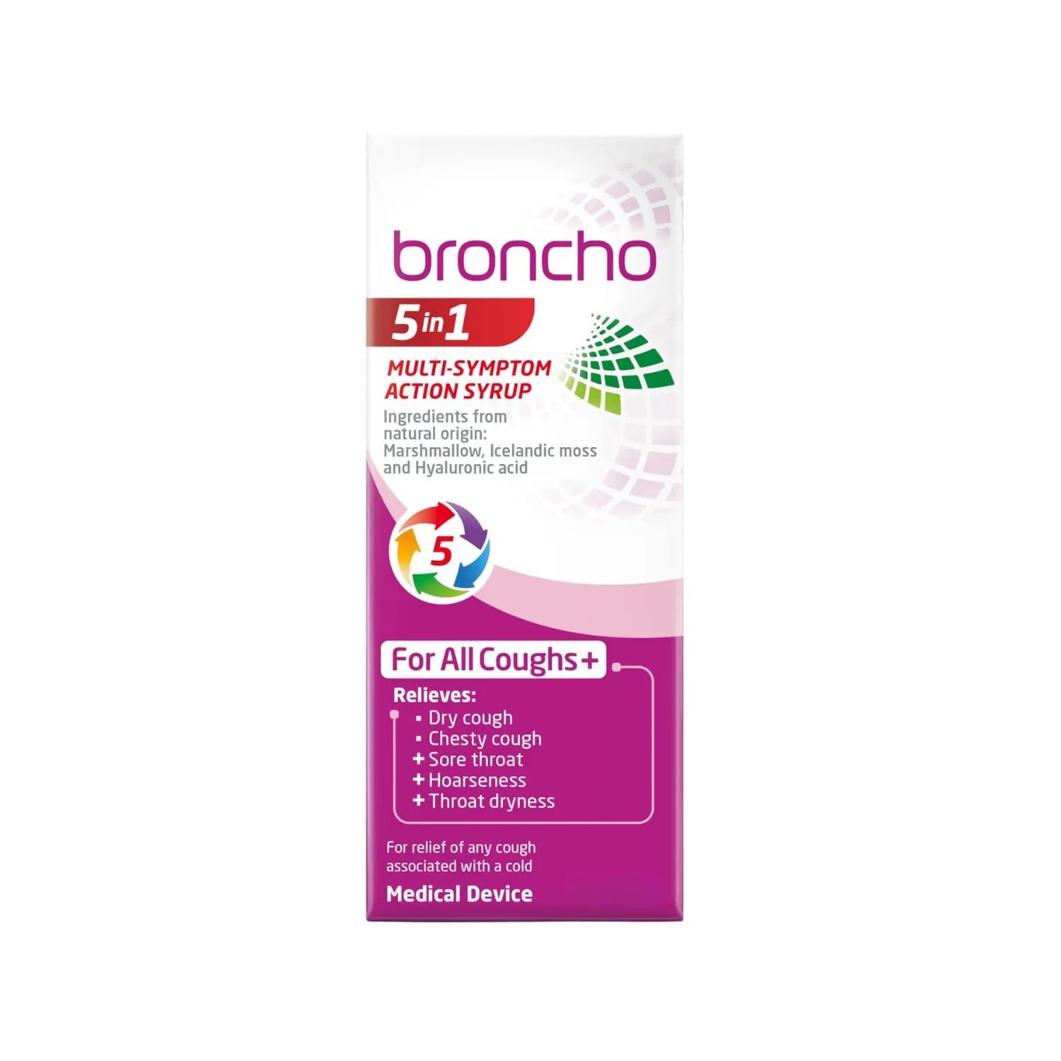 Broncho 5 in 1 Multi Symptom Action Syrup