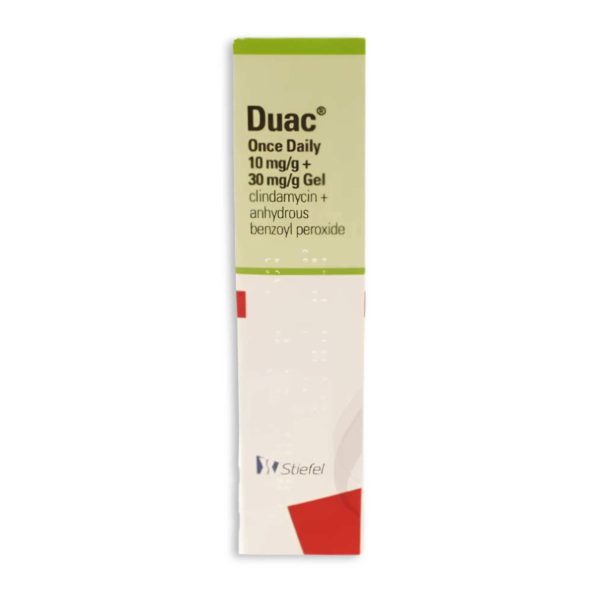 Duac 3% / 1% (clindamycin with benzoyl peroxide) gel